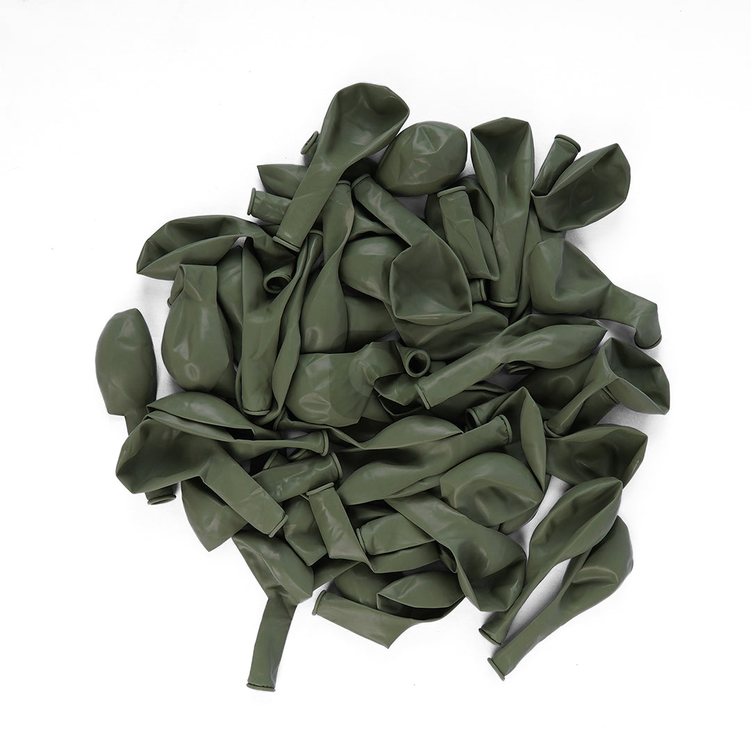 Pack of 100 Avacado green latex Balloon - Ardor UAE