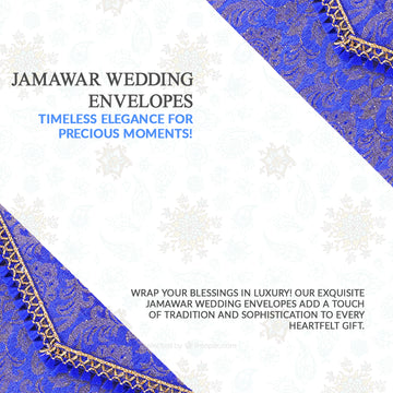 Pack of 10 JAMAWAR Envelopes for Wedding - Ardor UAE