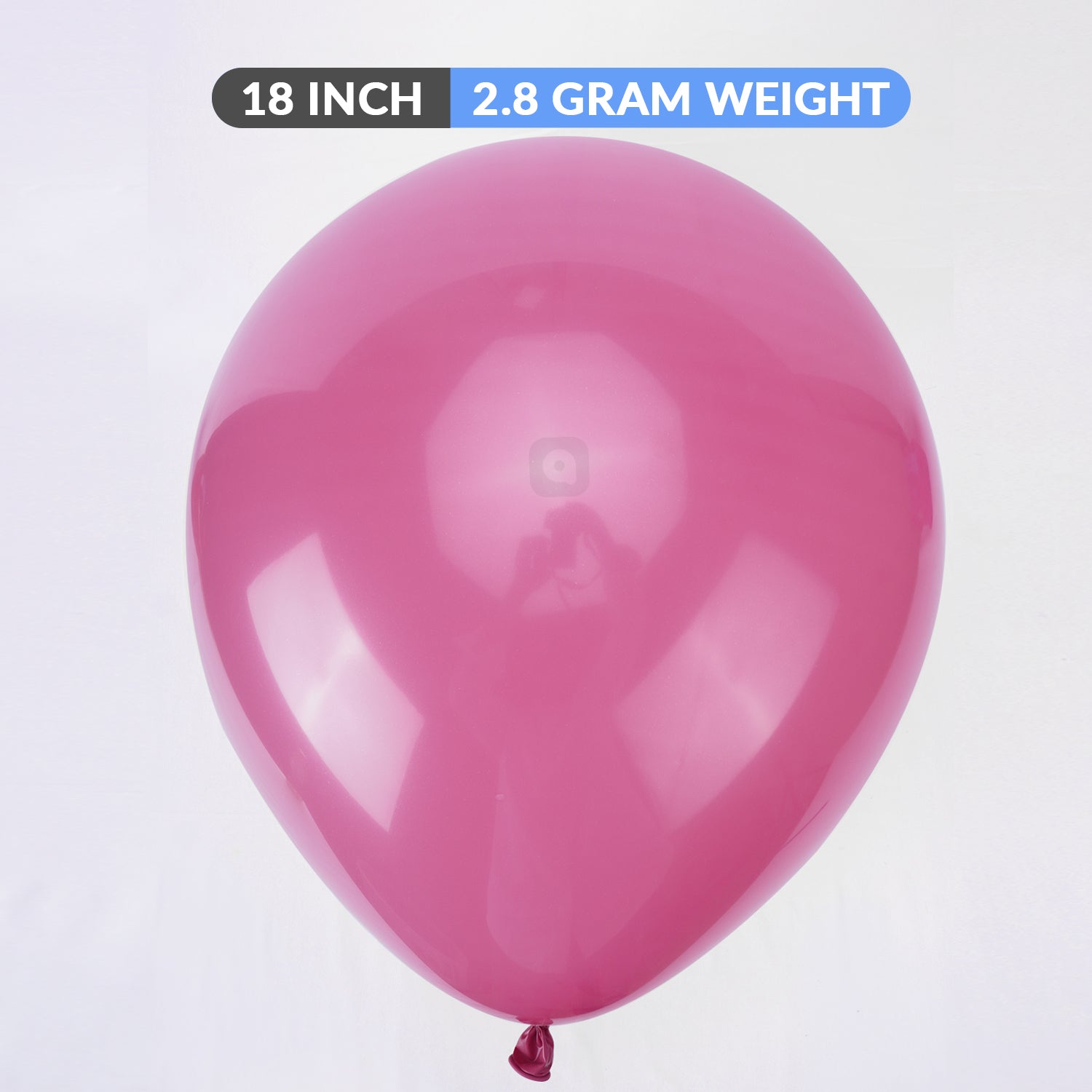 Pack of 50 - Vintage Fuchsia 18 Inch Latex Balloon - Ardor