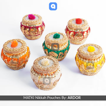 Pack of 10 - Matki Nikkah Pouches - Ardor UAE