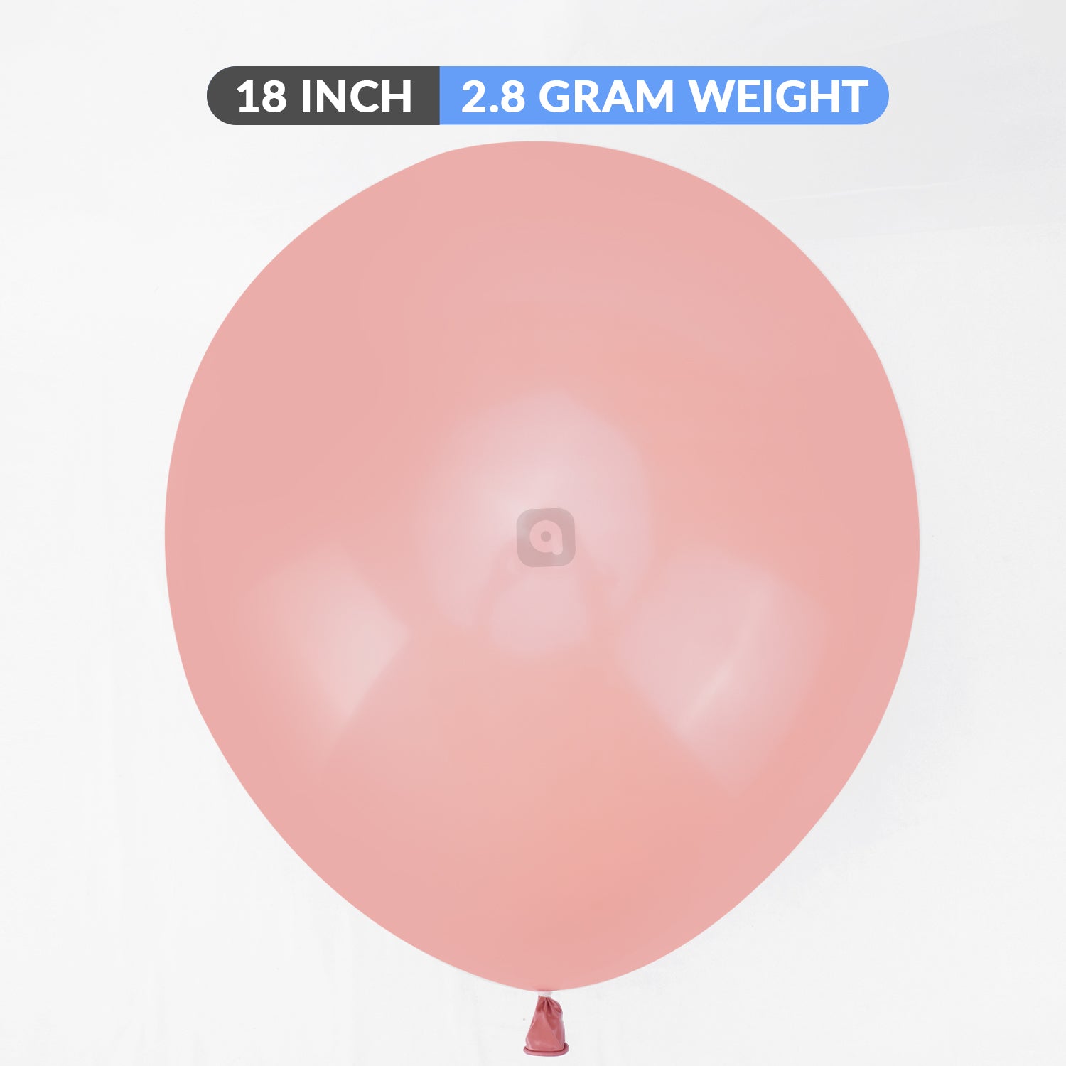 Pack of 50 - Vintage Pink 18 Inch Latex Balloon - Ardor