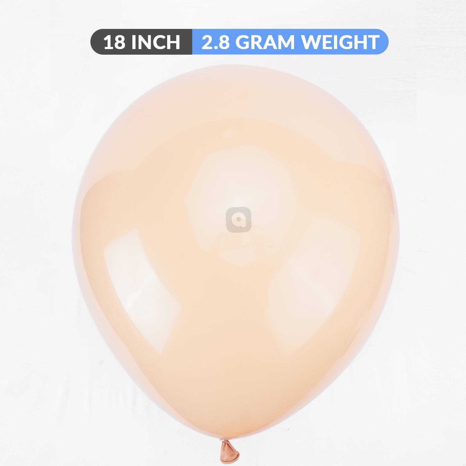 Pack of 50 - Apricot 18 Inch Latex Balloon - Ardor