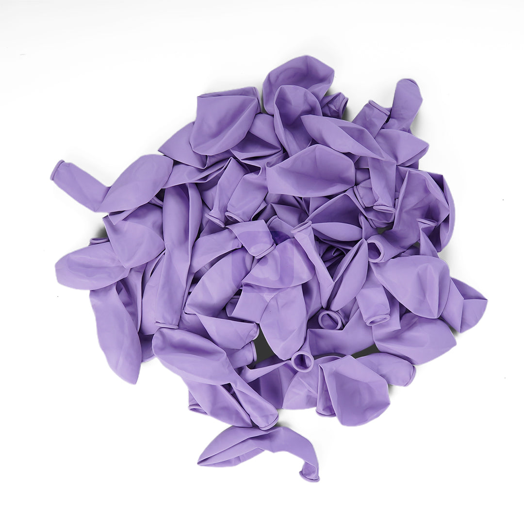 Pack of 100 Macron purple latex Balloon - Ardor UAE