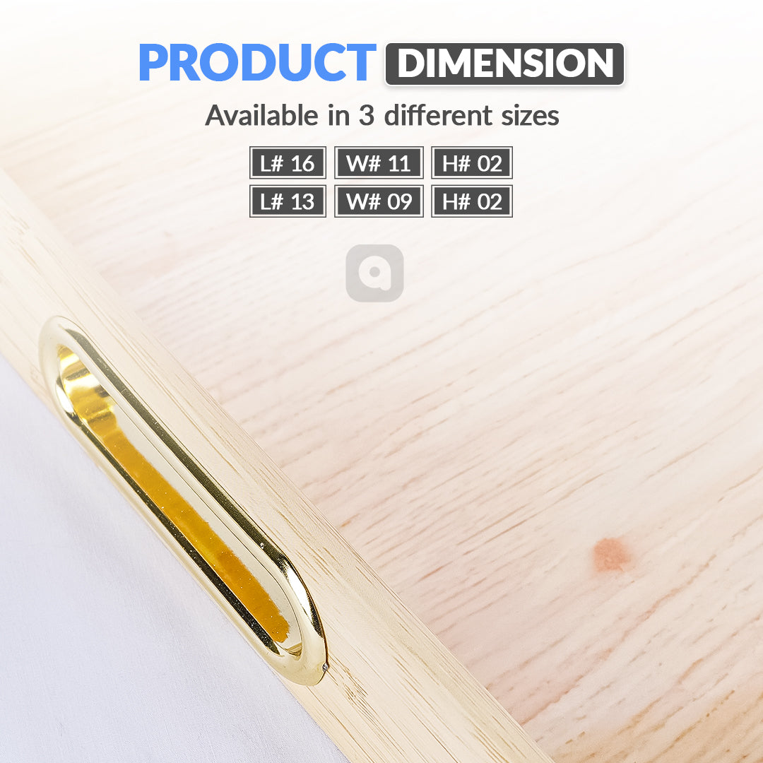 Rectangle Fancy Serving Trays – Decorative Multipurpose Tray