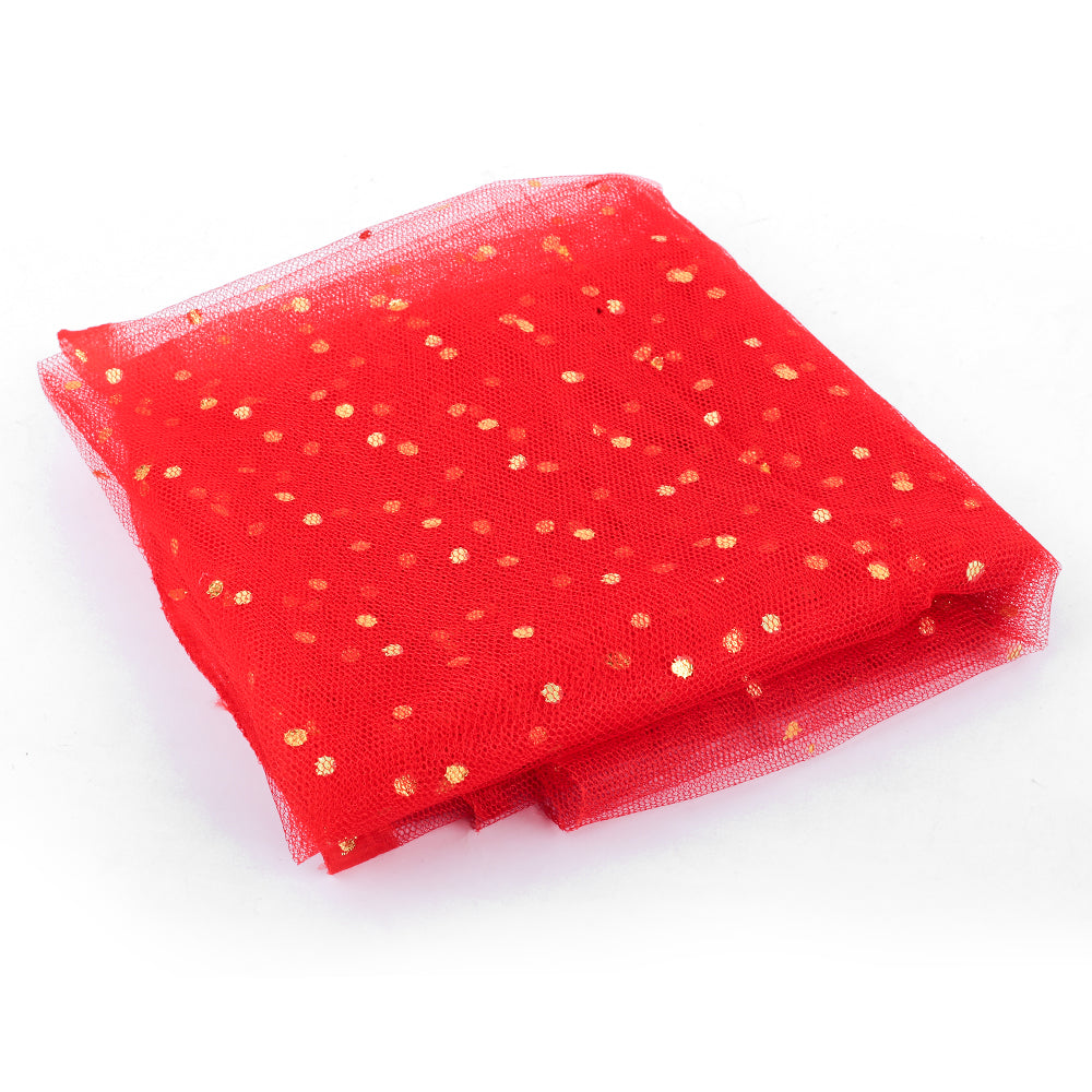 Golden Dot Fancy Net For Gift Wrapping - Ardor