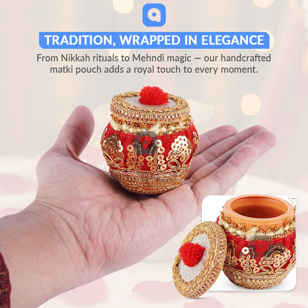 Pack of 10 - Matki Nikkah Pouches - Ardor UAE