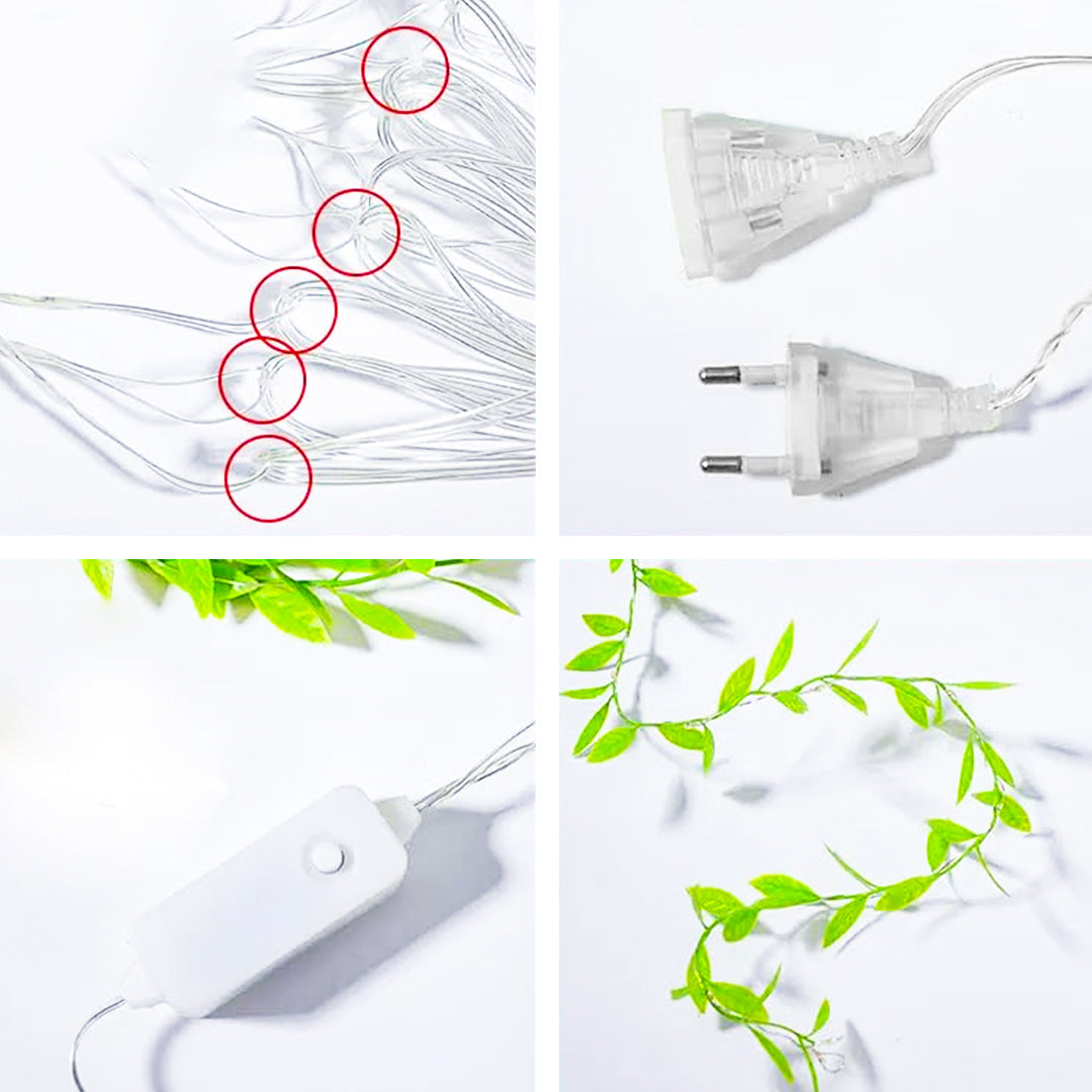 Artificial leaves Plants Garland Green Leaf For Home Decor - Ardor