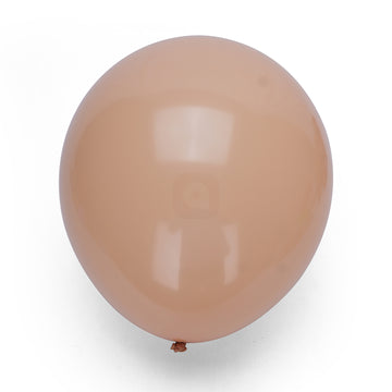 Pack of 100 Apricot latex Balloon - Ardor UAE