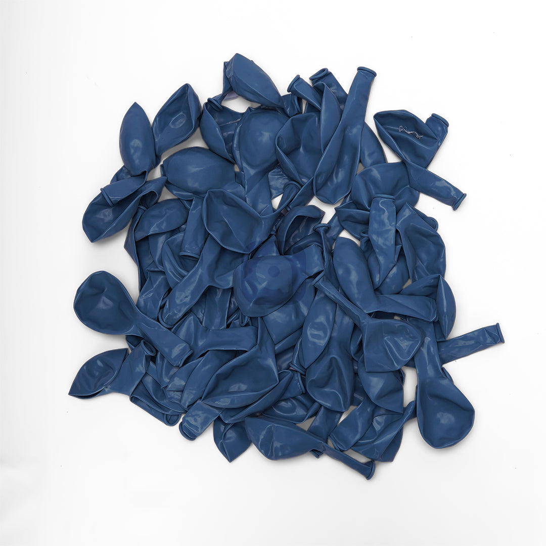Pack of 100 Misty Blue latex Balloon - Ardor UAE