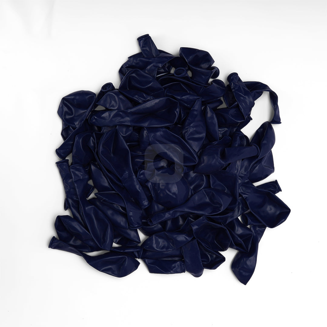 Pack of 100 Night blue latex Balloon - Ardor UAE