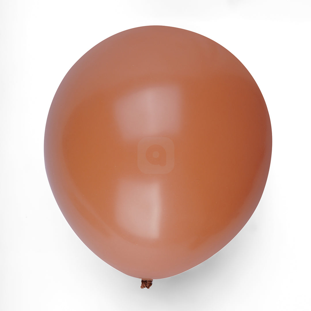 Pack of 100 Vintage coco brown latex Balloon - Ardor UAE