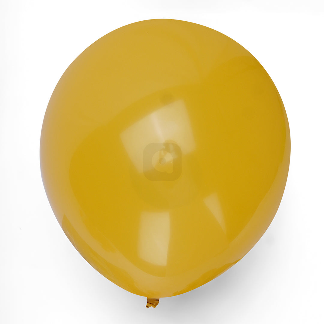 Pack of 100 Mustard latex Balloon - Ardor UAE
