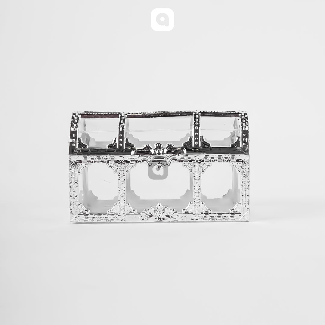 Pack of 12 – Acrylic Treasure Boxes for Wedding & Party Favors
