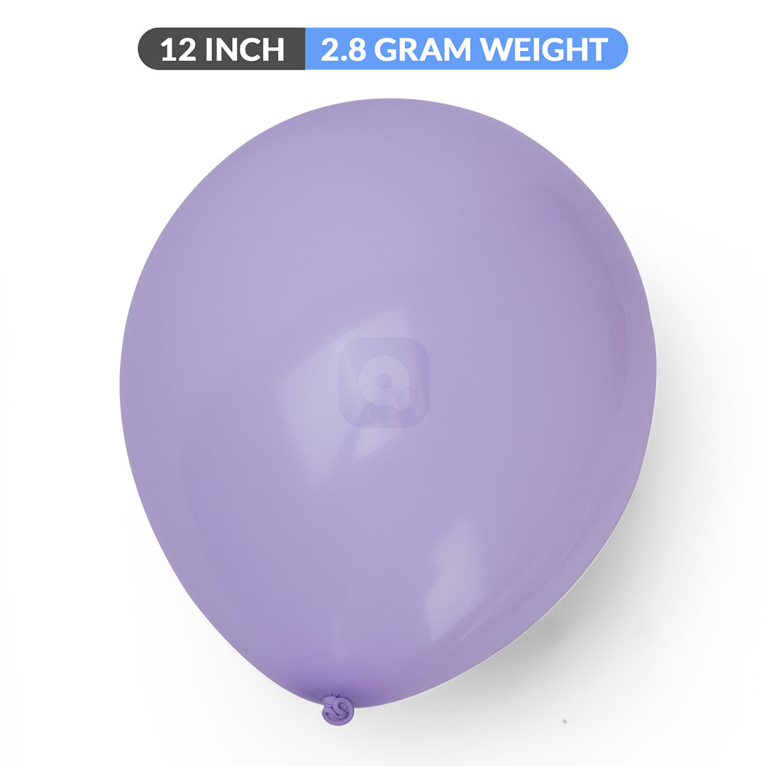 Pack of 100 Macron purple latex Balloon - Ardor UAE