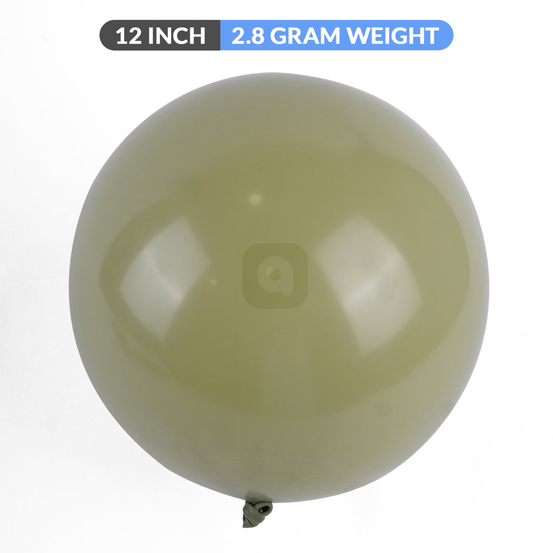 Pack of 100 Avacado green latex Balloon - Ardor UAE