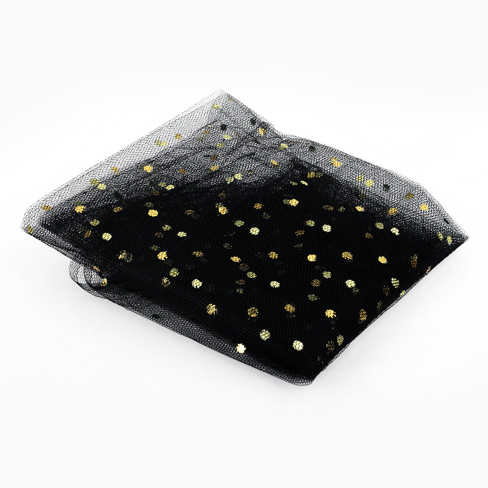 Golden Dot Fancy Net For Gift Wrapping - Ardor
