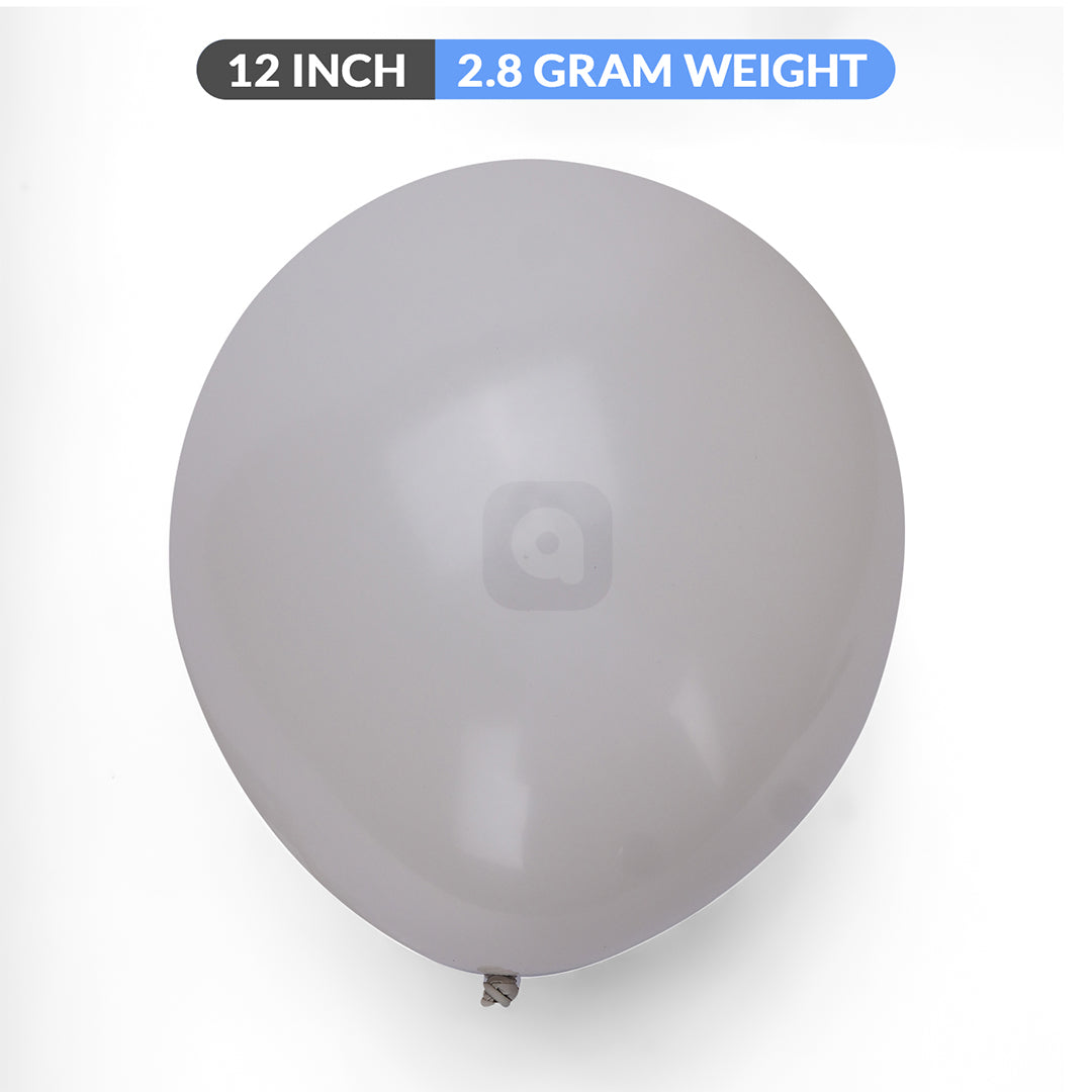 Pack of 100 Sand white latex Balloon - Ardor UAE