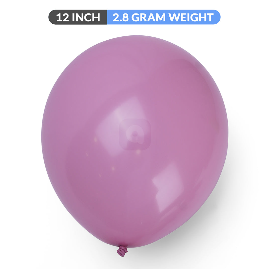 Pack of 100 lilac pink latex Balloon - Ardor UAE