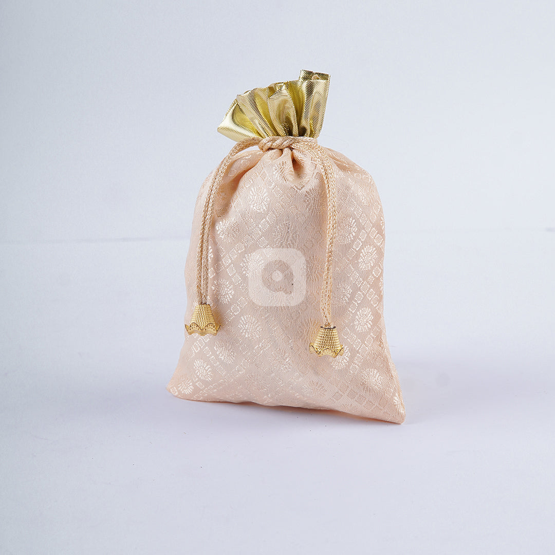 Multi Colors Jamawar fabric Pouches for Nikkah & Wedding - Ardor UAE