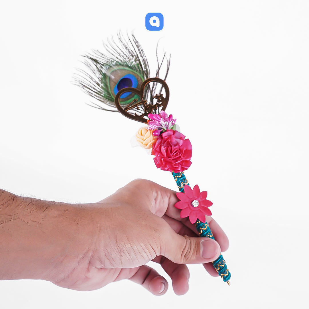 Nikkah Signing Pen – Islamic Wedding Pen for Bride & Groom | Available in Multiple Designs & Colors