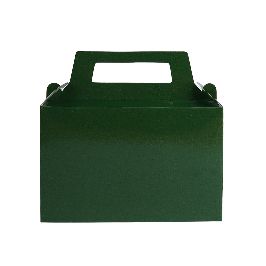 Pack of 10 - Dark Green Color  Goodie Boxes - Wedding, Party & Gift Packaging – Ardor UAE