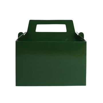 Pack of 10 - Dark Green Color  Goodie Boxes - Wedding, Party & Gift Packaging – Ardor UAE