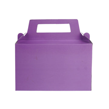 Pack of 10 - Marcon Purple Color Goodie Boxes - Wedding, Party & Gift Packaging – Ardor UAE