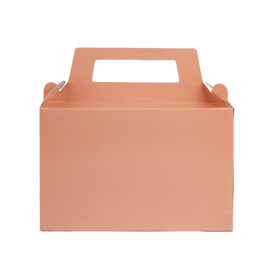 Pack of 10 - Apricot Color Goodie Boxes – Wedding, Party & Gift Packaging – Ardor UAE