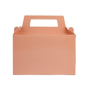 Pack of 10 - Apricot Color Goodie Boxes – Wedding, Party & Gift Packaging – Ardor UAE