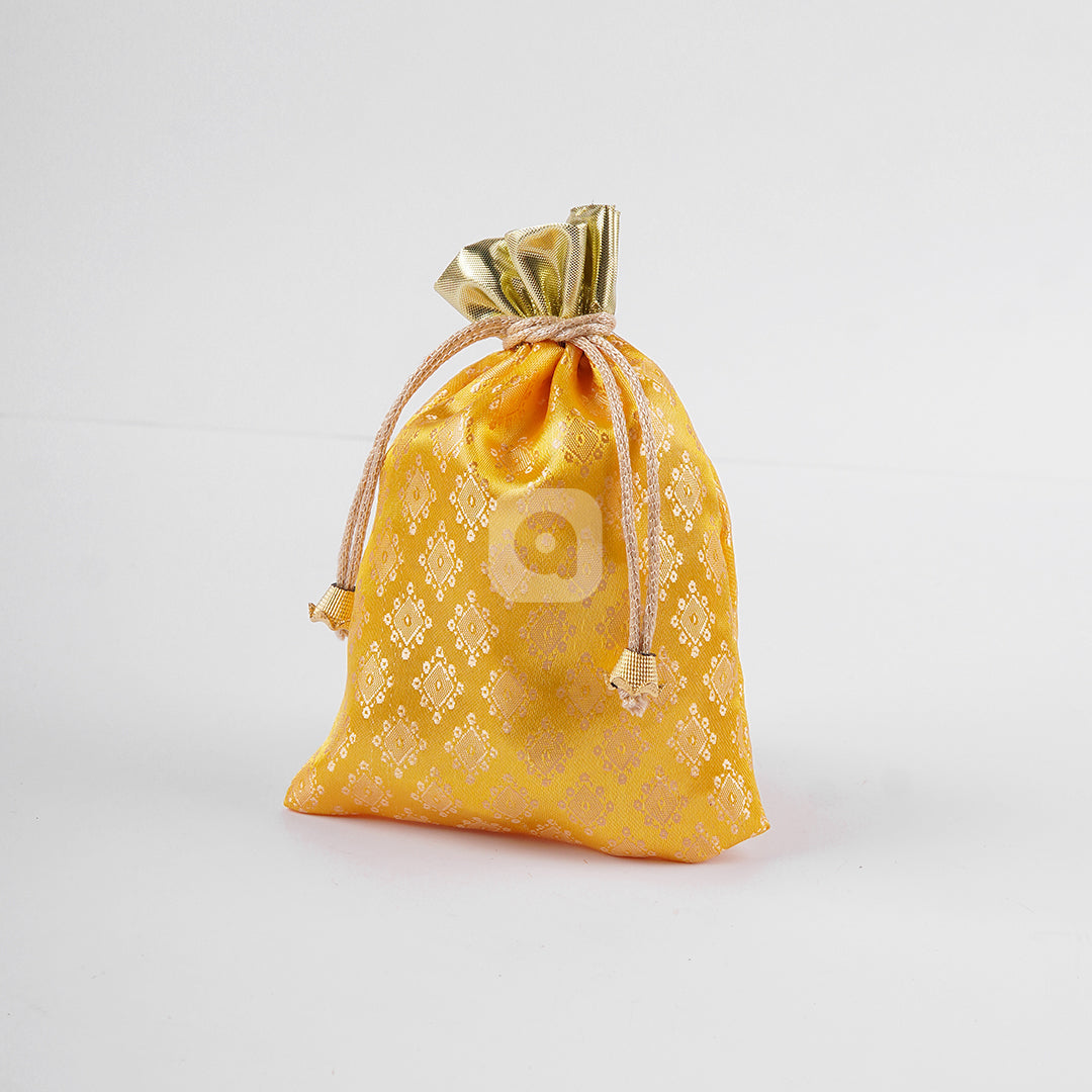 Multi Colors Jamawar fabric Pouches for Nikkah & Wedding - Ardor UAE