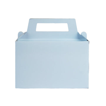 Pack of 10 - Baby Blue Color  Goodie Boxes - Wedding, Party & Gift Packaging – Ardor UAE