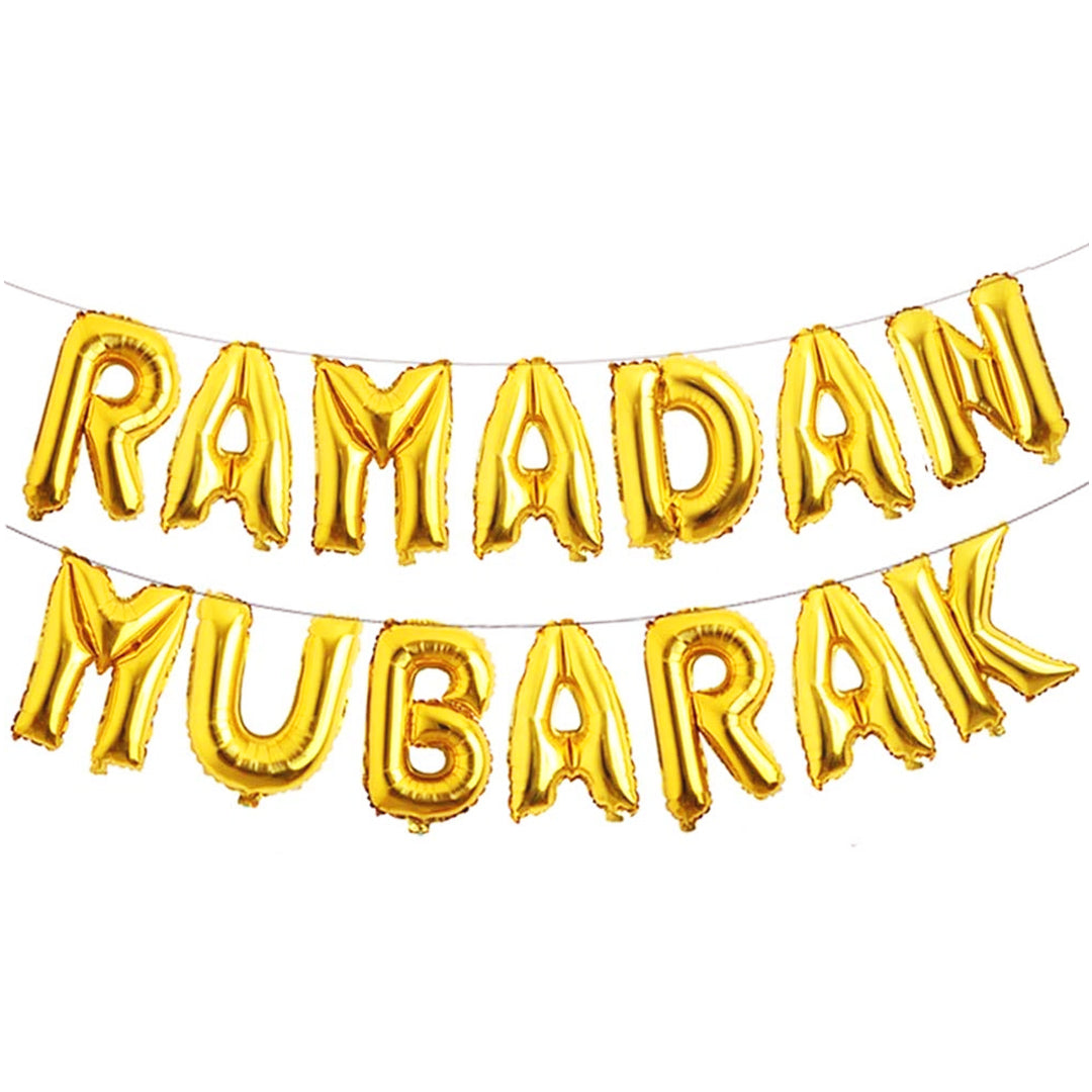 Ramadan Mubarak Foil Balloon Set - Ardor
