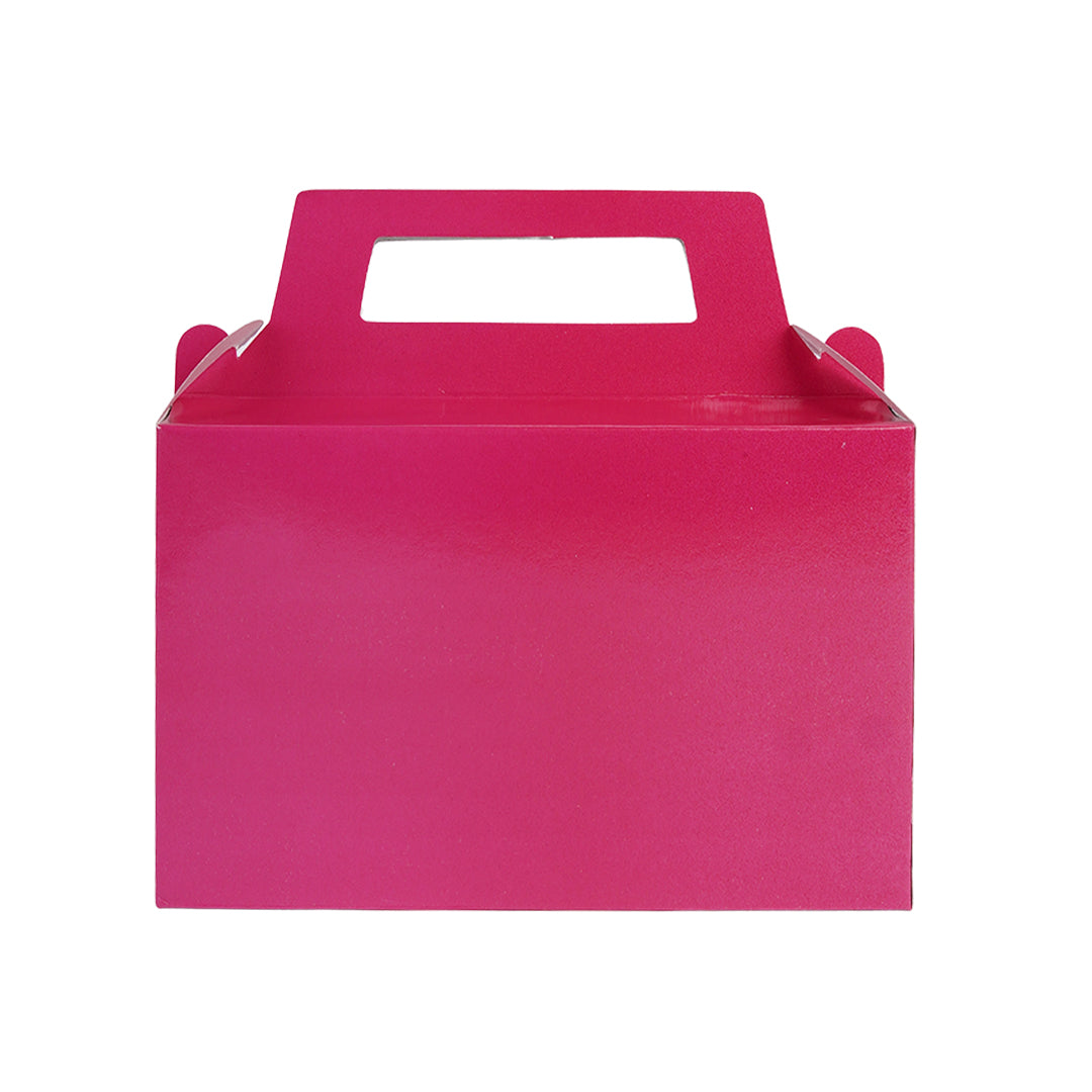 Pack of 10 - Hot Pink Color Goodie Boxes - Wedding, Party & Gift Packaging – Ardor UAE