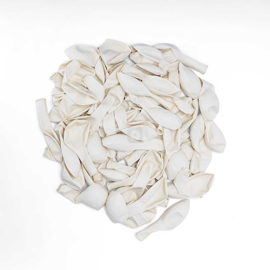 Pack of 100 White latex Balloon - Ardor UAE