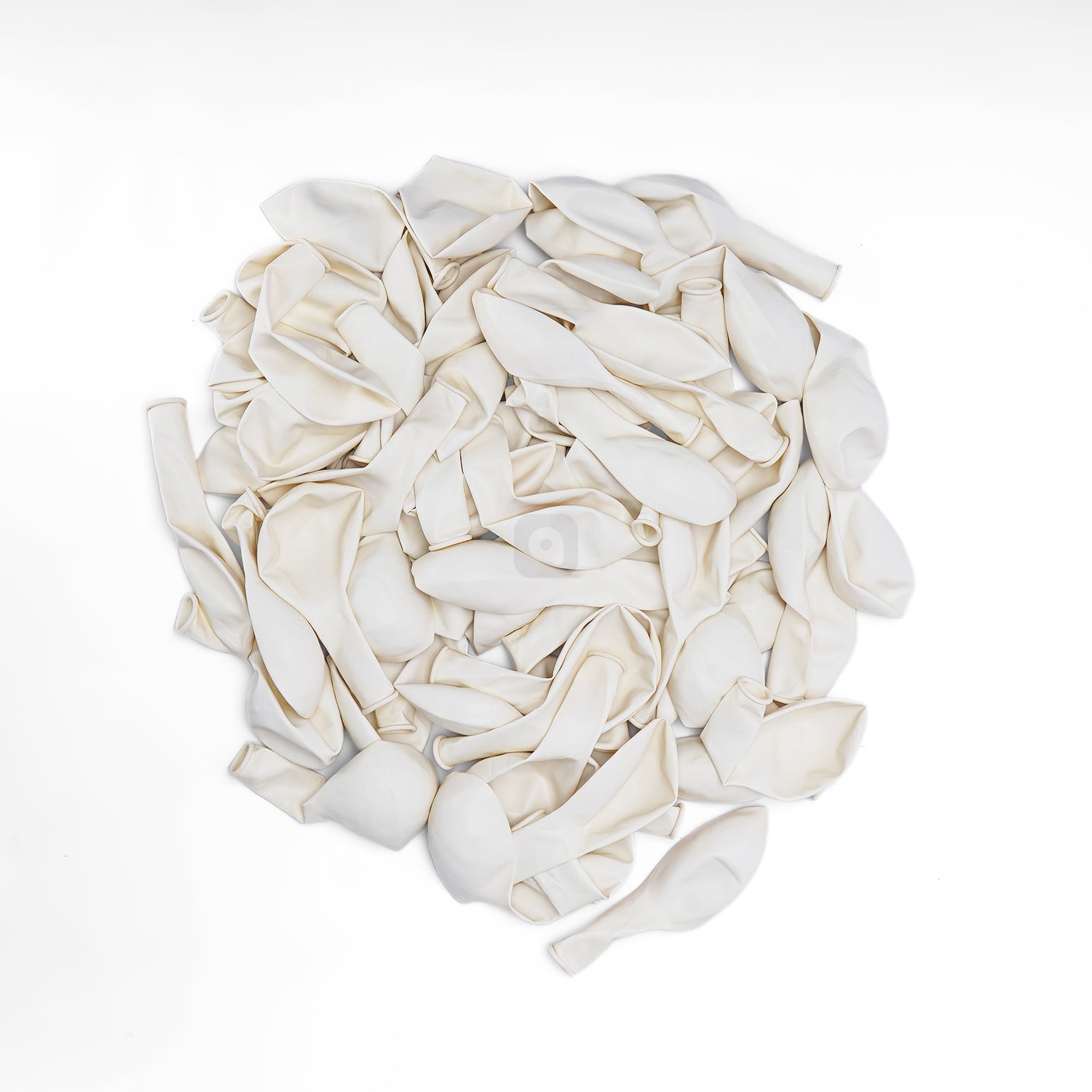 Pack of 100 White latex Balloon - Ardor UAE