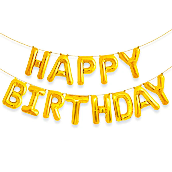Happy Birthday Foil Balloons - Ardor UAE