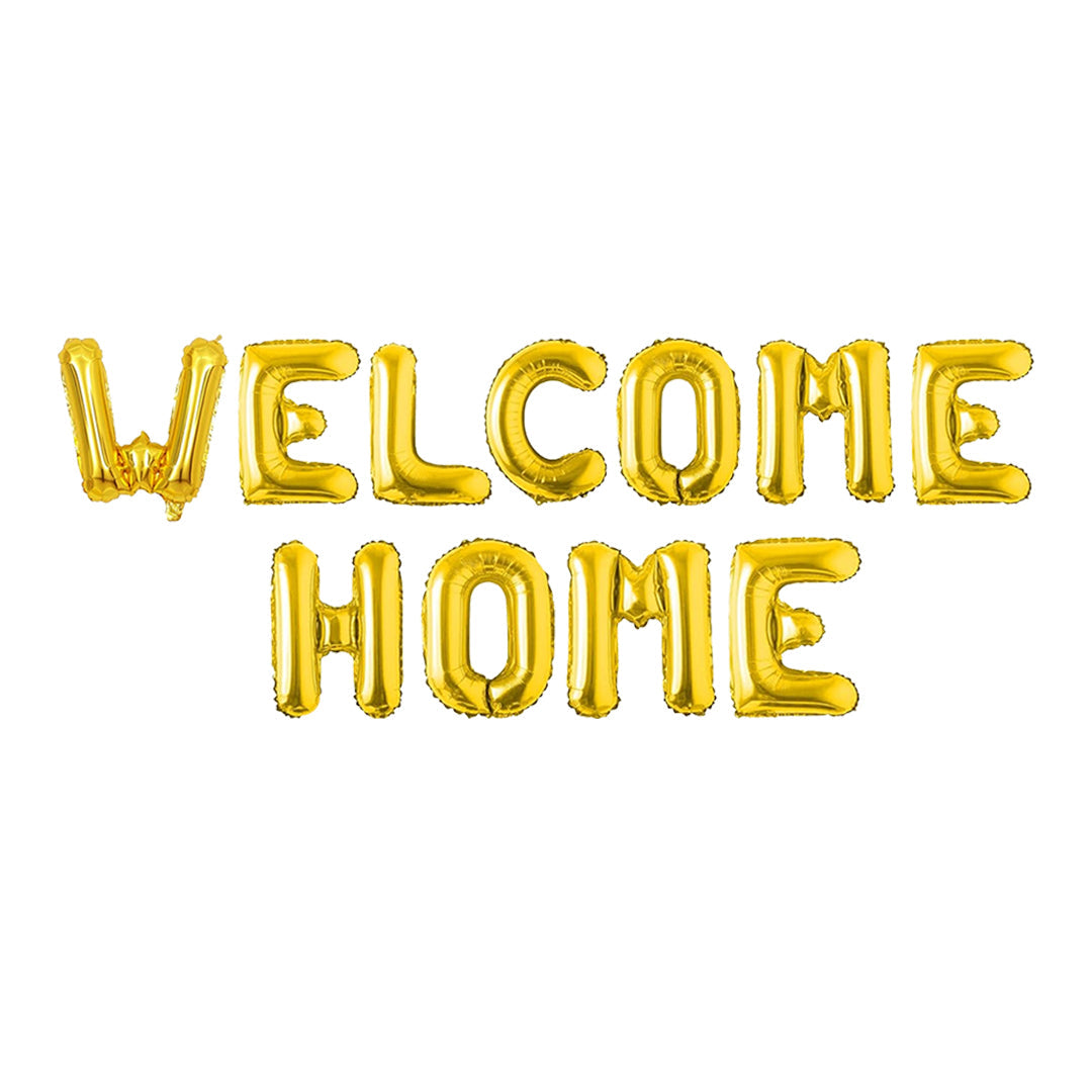 Welcome Home Foil Balloons Set - Ardor