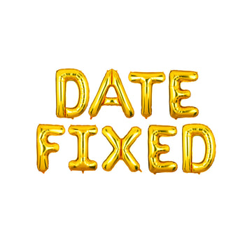 Date Fixed Foil Balloons Set - Ardor