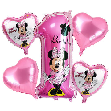 1st Minnie Mouse Foil Balloons - Ardor UAE