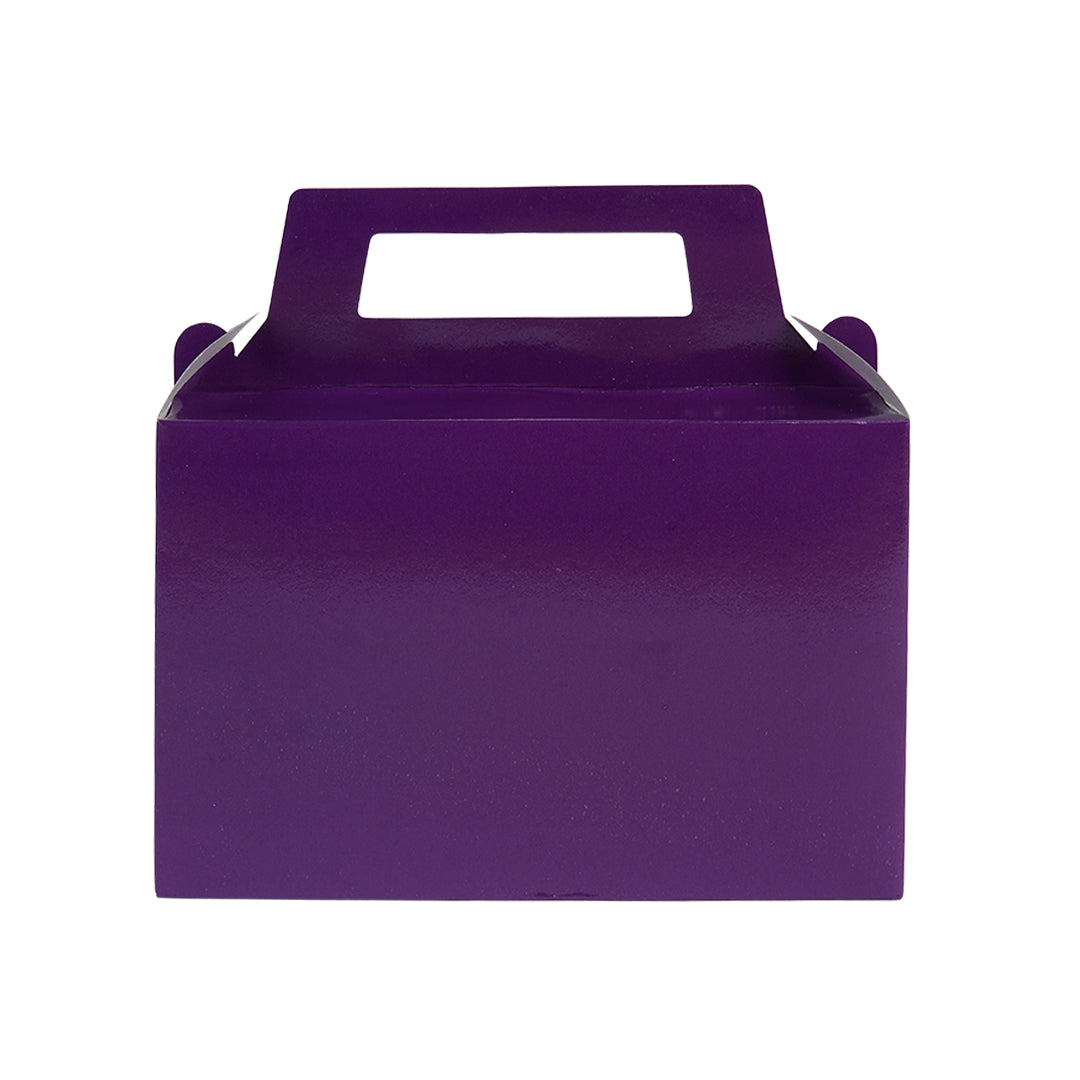Pack of 10 - Dark Purple Color Goodie Boxes - Wedding, Party & Gift Packaging – Ardor UAE