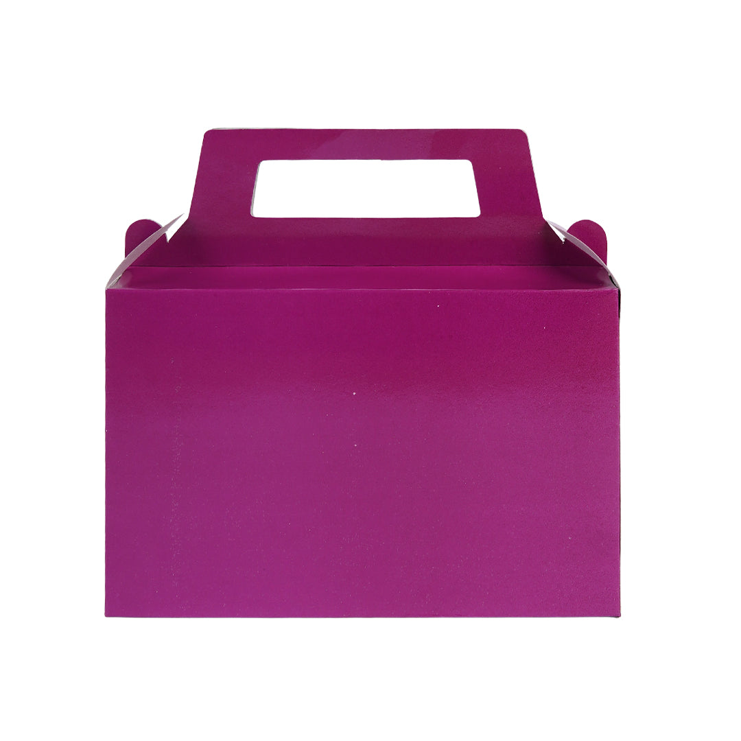 Pack of 10 - Purple Color Goodie Boxes - Wedding, Party & Gift Packaging – Ardor UAE