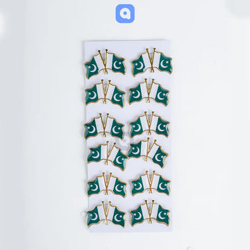 Pack of 12 - 14 August - Independence Day Badges