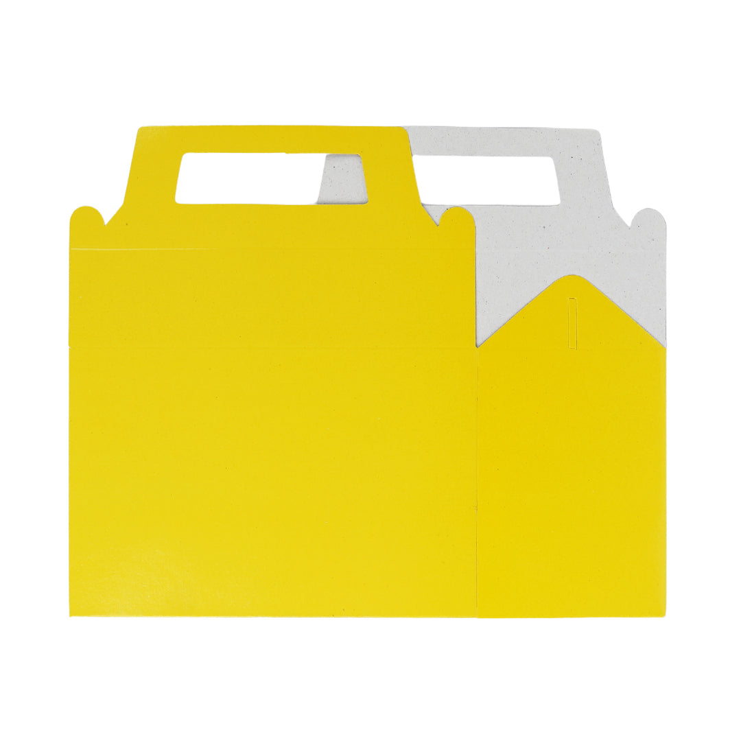 Pack of 10 - Yellow Color Goodie Boxes - Wedding, Party & Gift Packaging – Ardor UAE