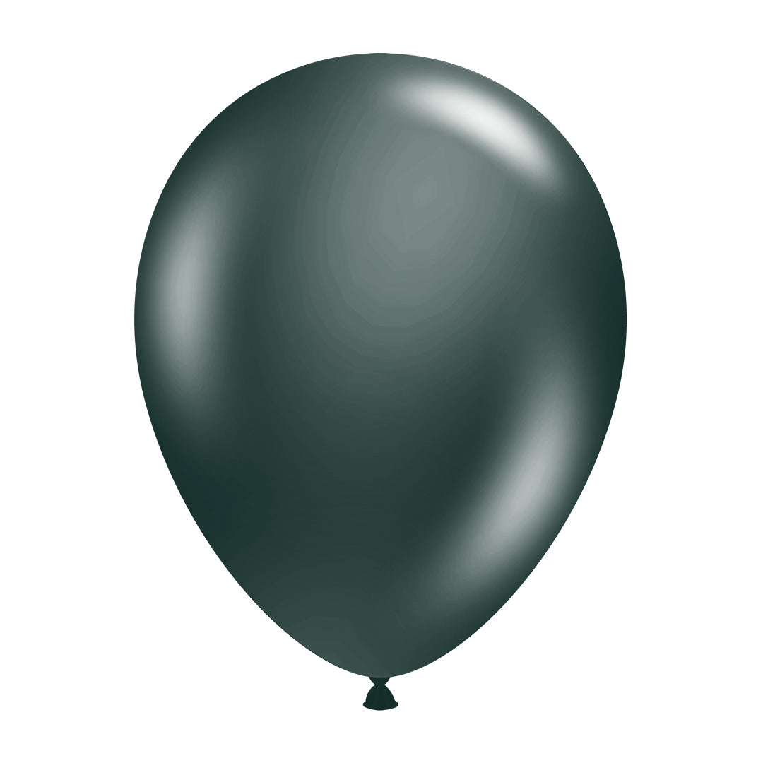 Blackish Green Latex Balloons – Pack of 100 for Birthday, Wedding & Event Decor - Ardor UAE