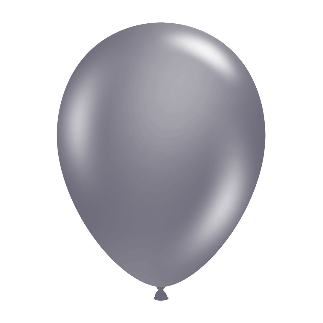 Gray Latex Balloons – Pack of 100 for Birthday, Wedding & Event Decor - Ardor UAE