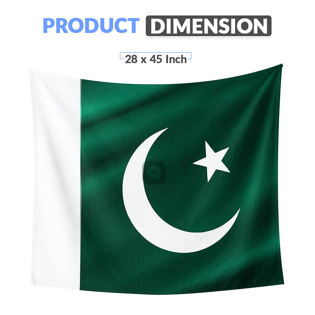 Pakistan National Flag – Fabric Flag for 14 August & Events - Ardor UAE