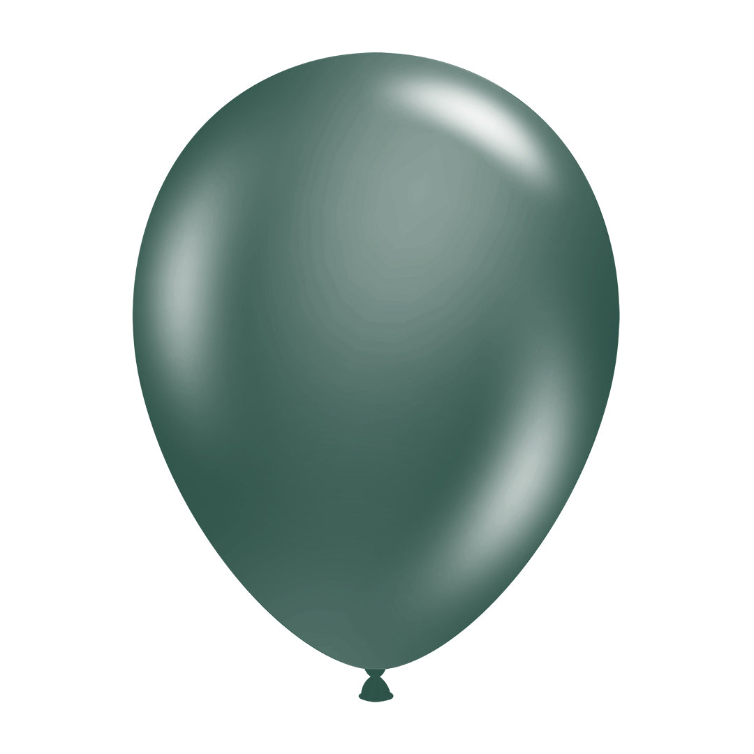 Dark Green Latex Balloons – Pack of 100 for Birthday, Wedding & Event Decor