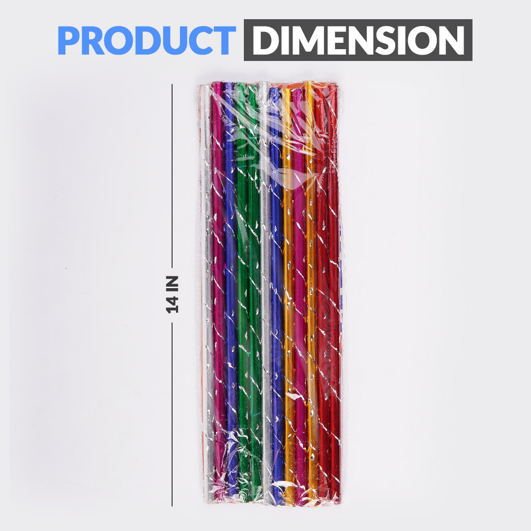 Dandiya Sticks Metal,Dandiya For Maiyu,Mendhi, Dholki Night - Ardor