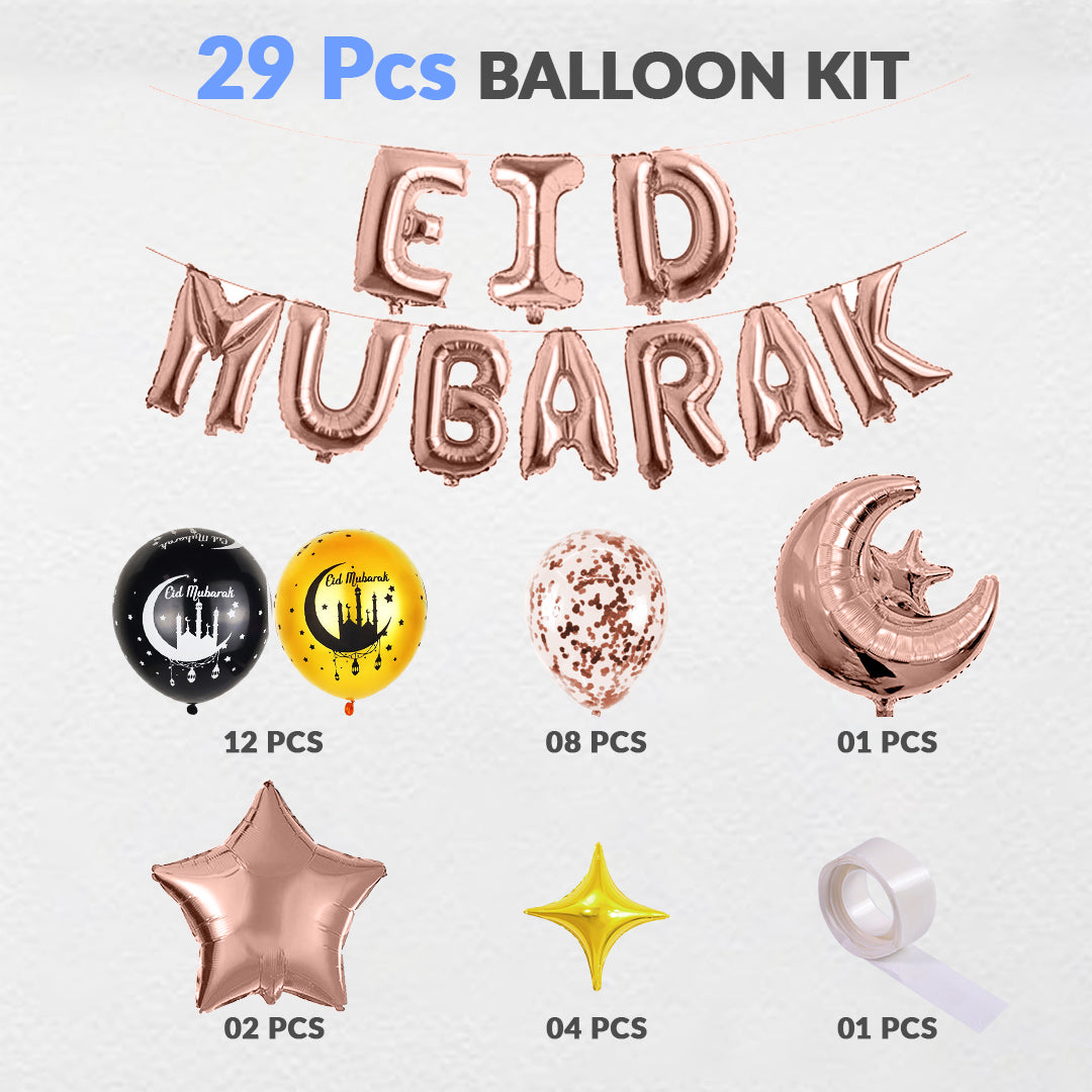 Eid Mubarak Balloon Kit