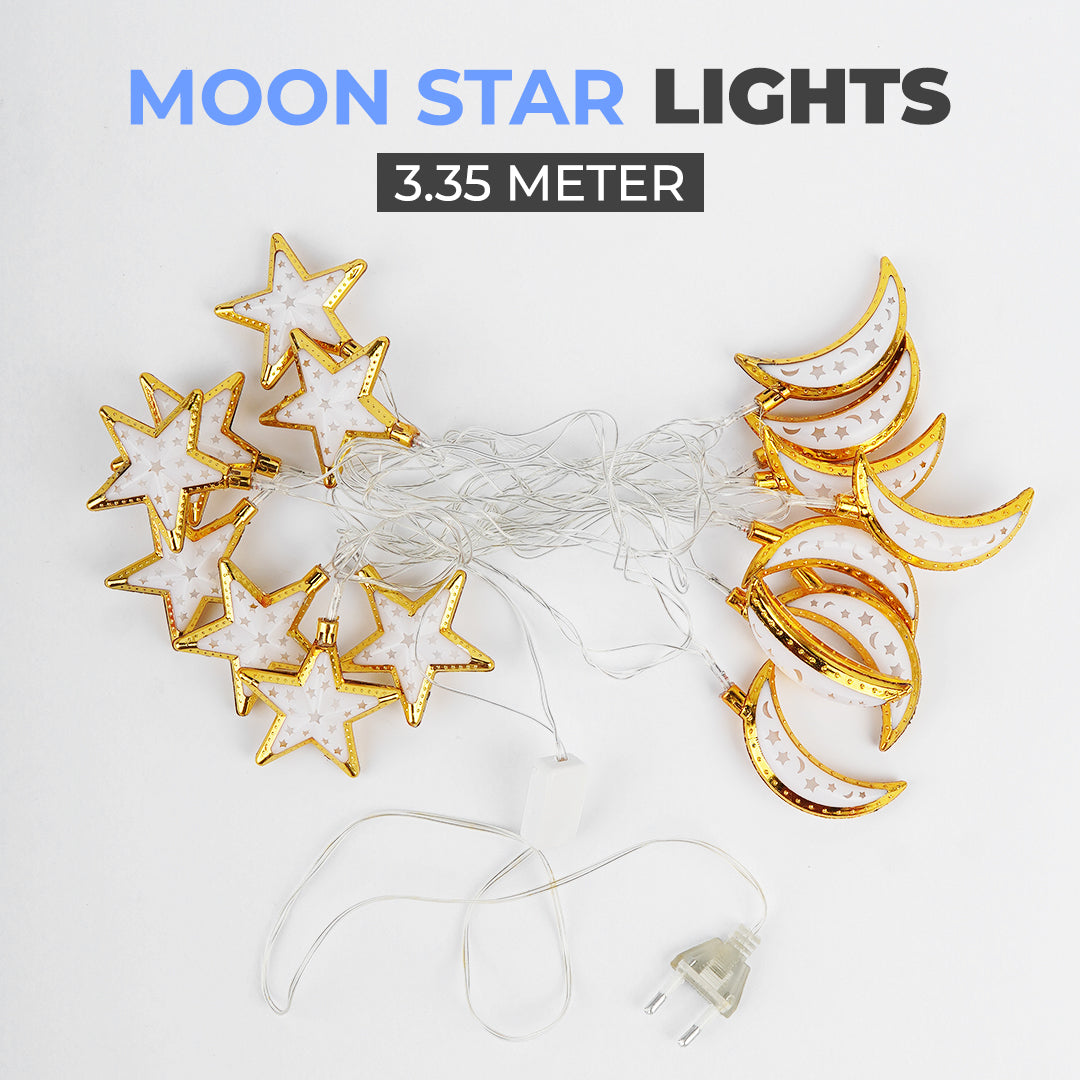 Ramadan Moon Star Fairy light - Ardor UAE